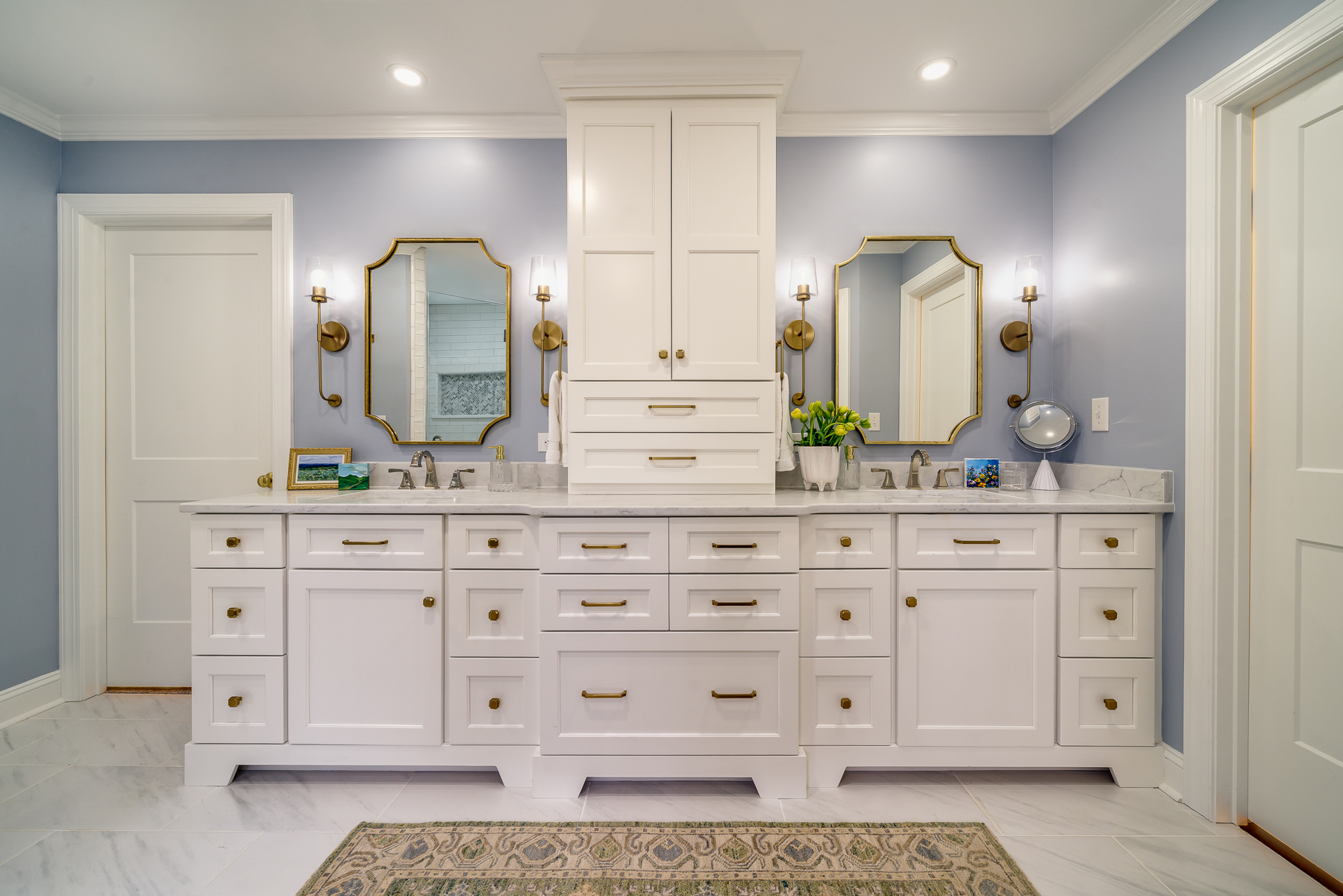 Home addition and primary bathroom ICON Custom Builders Winston-Salem NC