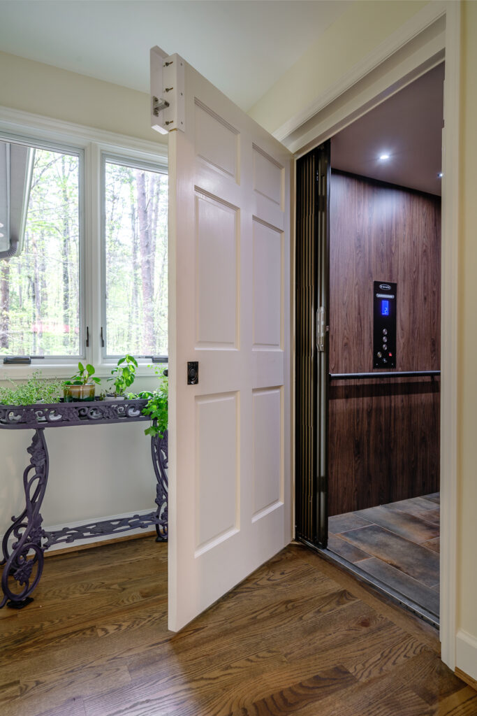 Elevator, ICON Custom Builders, Winston Salem NC, elevator in my home, install elevator near me, elevator winston salem