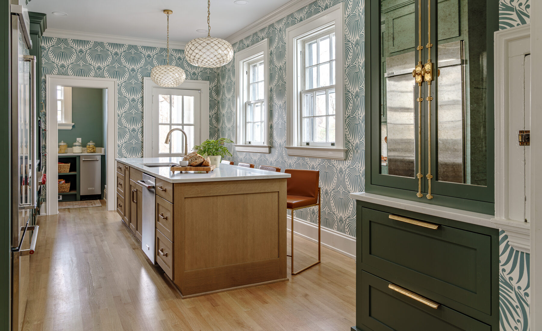 Historic West End Kitchen Renovation ICON Custom Builders Winston-Salem NC