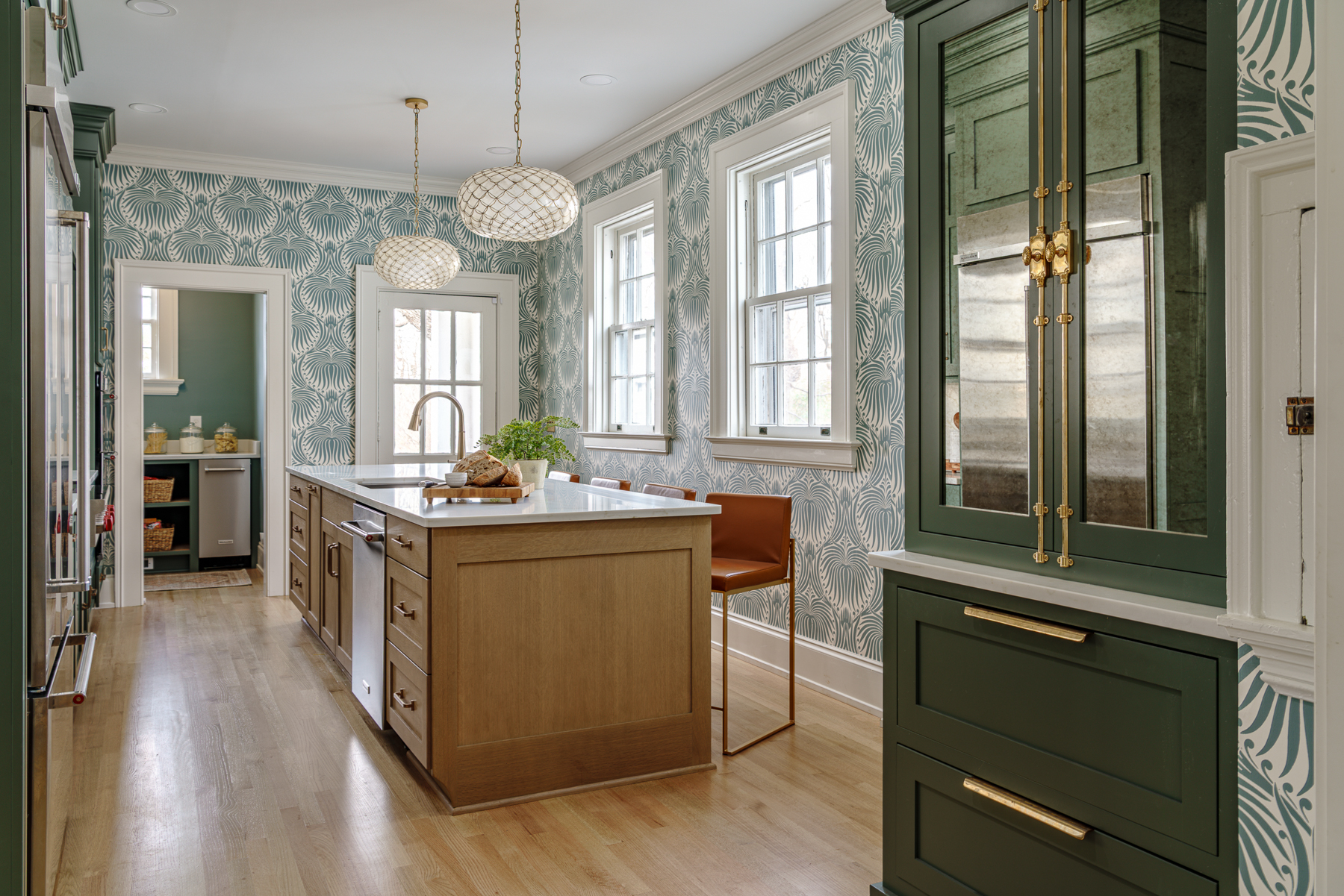 Historic West End Kitchen Renovation ICON Custom Builders Winston-Salem NC