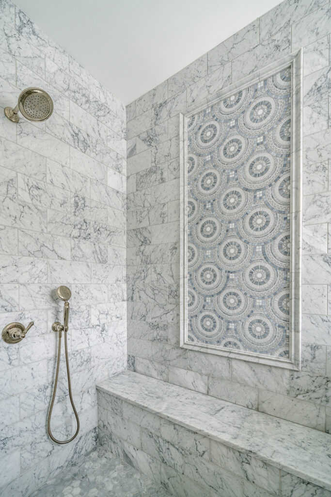 ICON Custom Builders primary bathroom renovation Winston-Salem NC Historic Chatham House