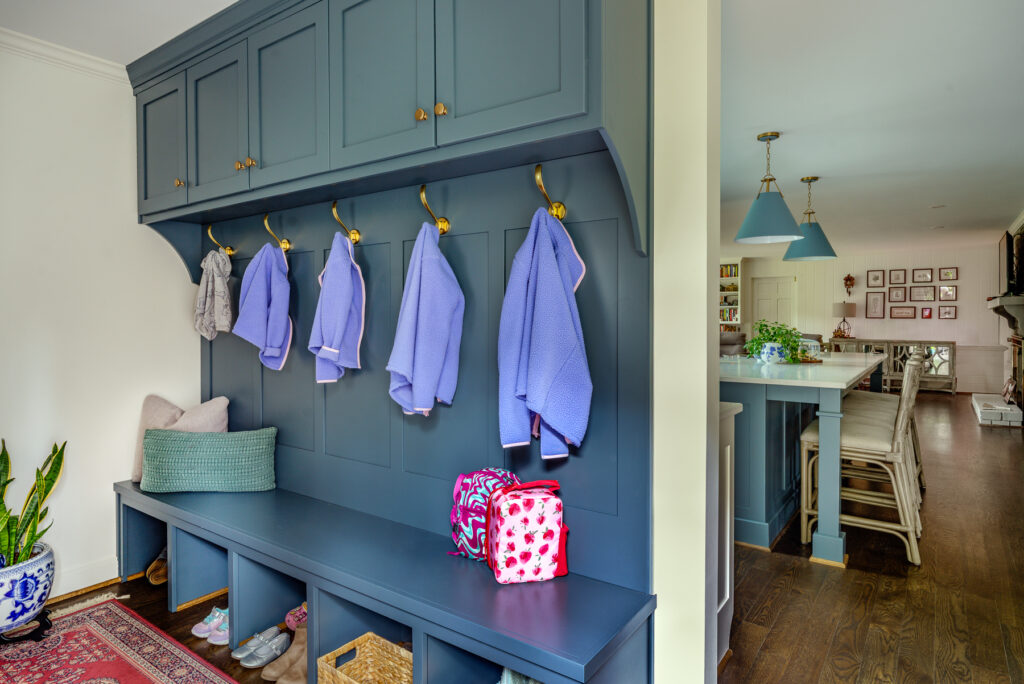 Mudroom renovation ICON Custom Builders Winston-Salem NC