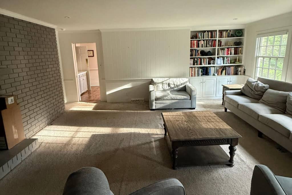 Before image of a renovation