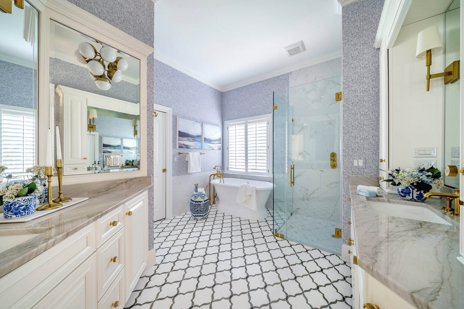 Aging-in-place bathroom renovation ICON Custom Builders Winston-Salem NC