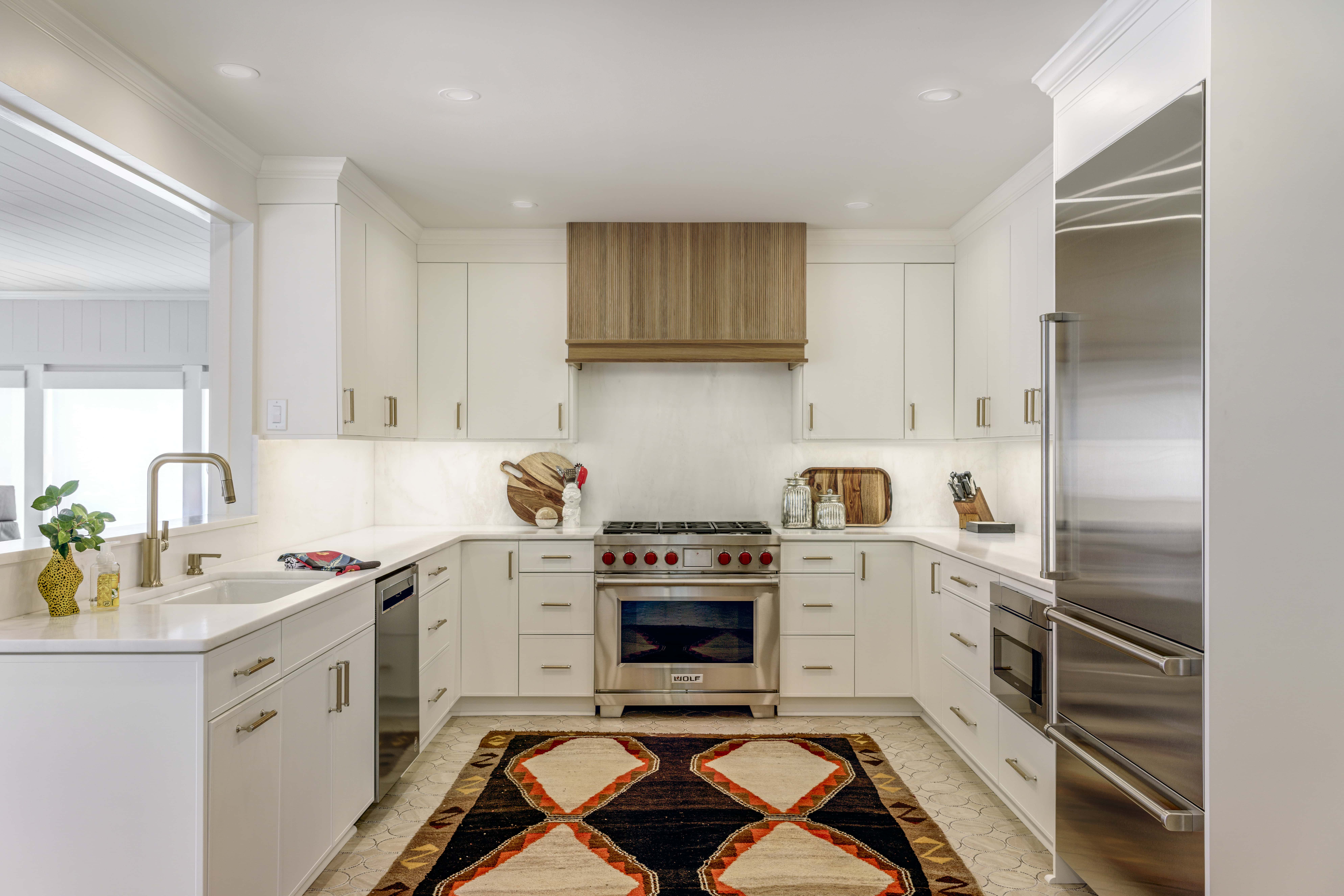 Kitchen renovation by ICON Custom Builders Winston-Salem NC