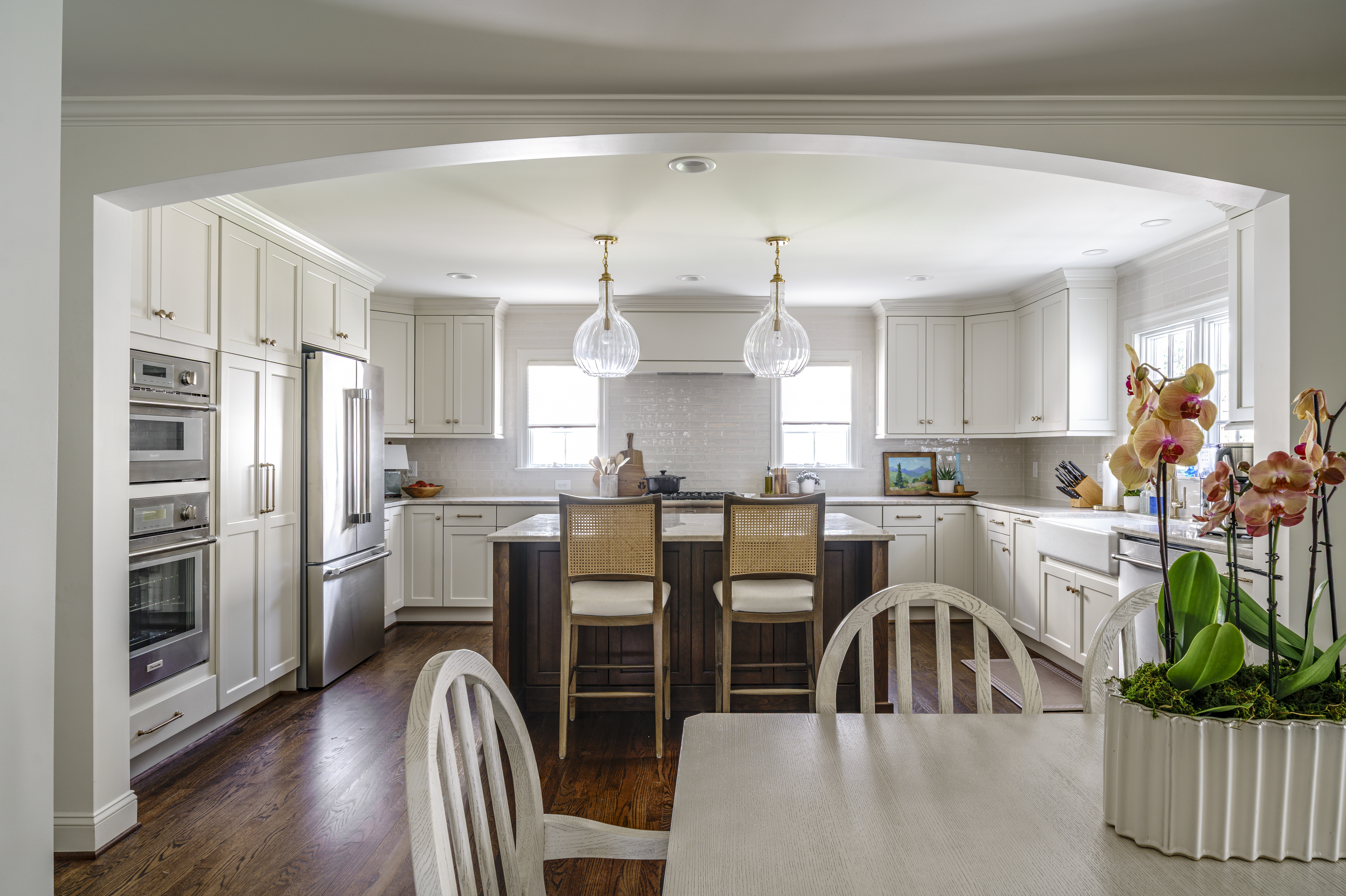 Aging-in-place kitchen renovation ICON Custom Builders Winston-Salem NC