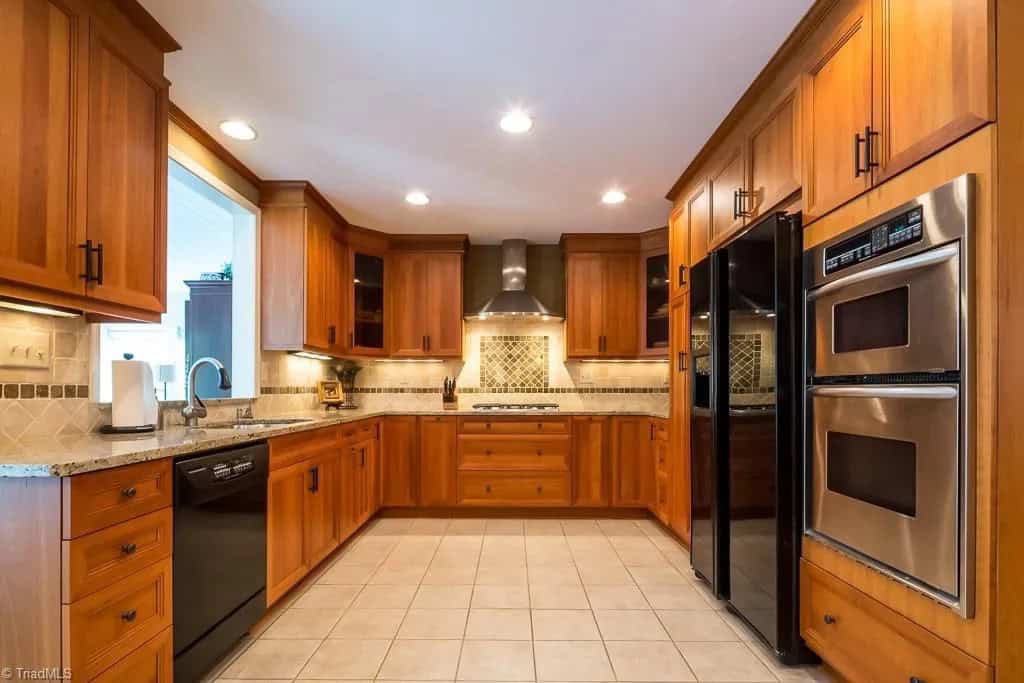 Before a kitchen renovation with ICON Custom Builders Winston-Salem NC
