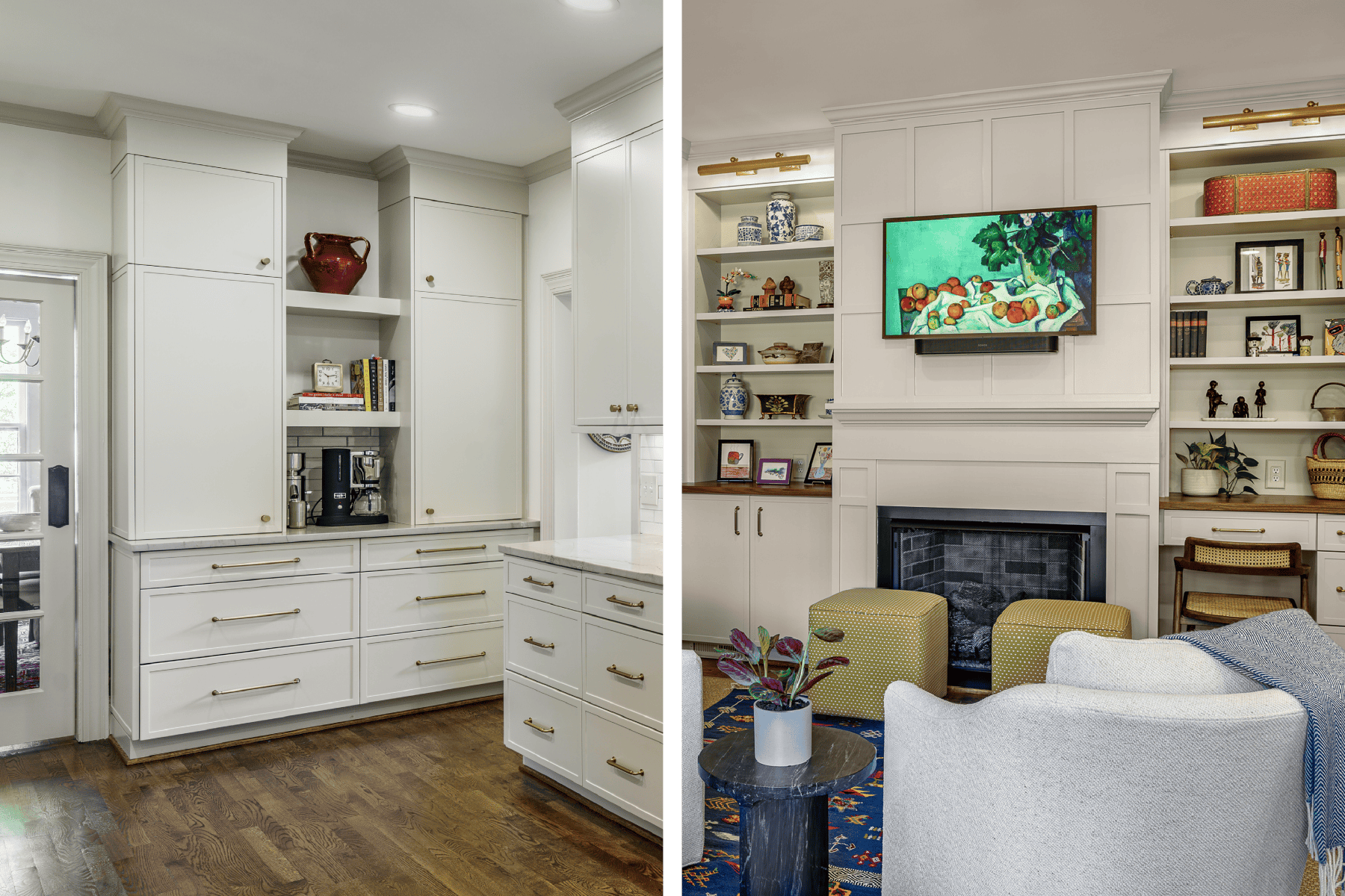 Before the kitchen renovation ICON Custom Builders Winston-Salem NC