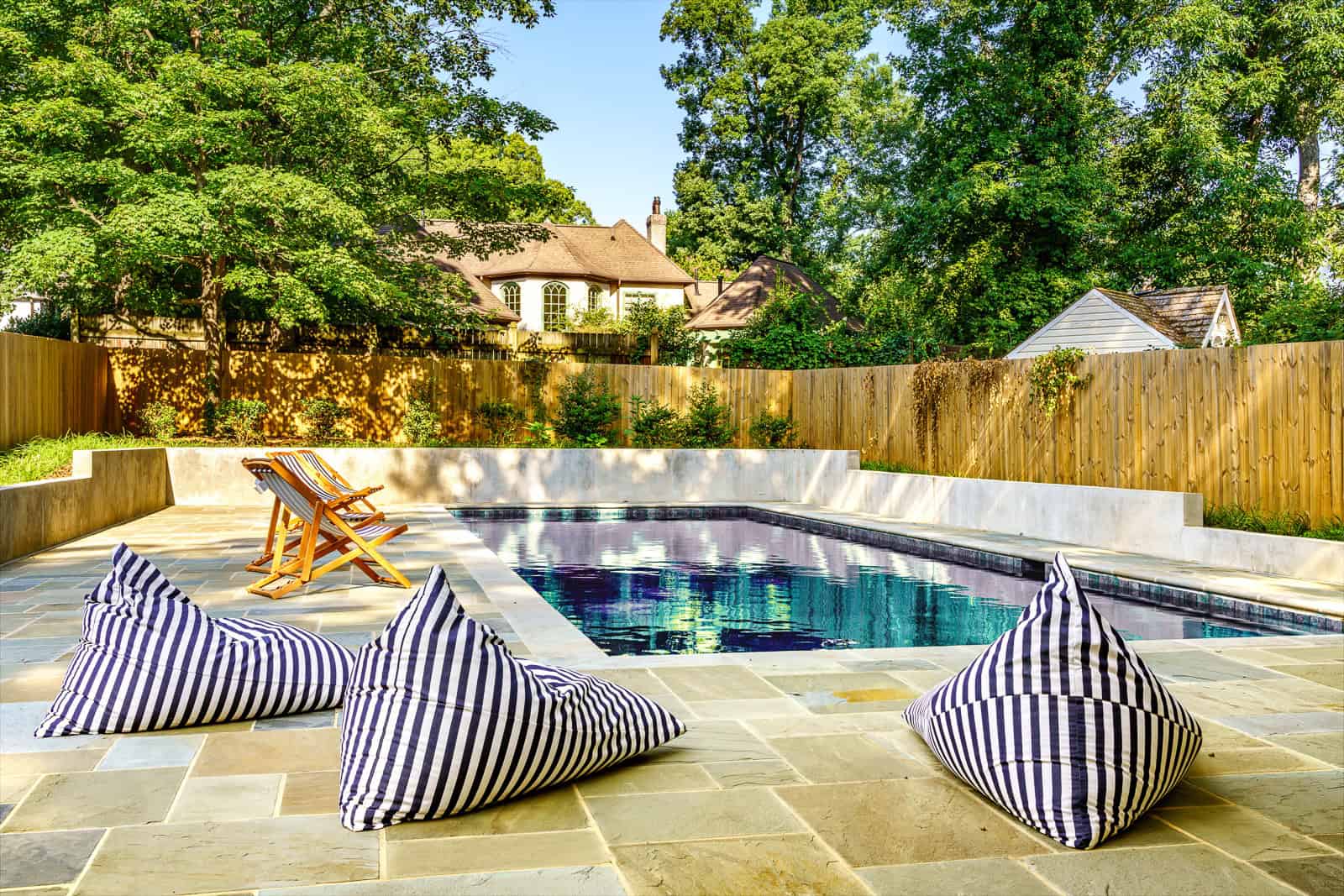 Pool installation ICON Custom Builders Winston-Salem NC
