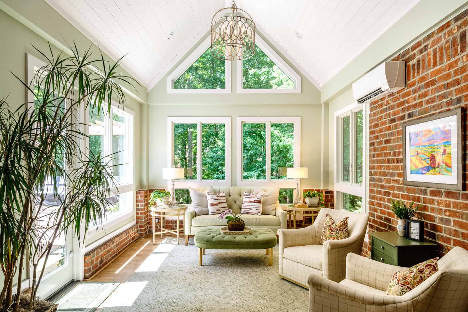 Sunroom renovation ICON Custom Builders Winston-Salem NC