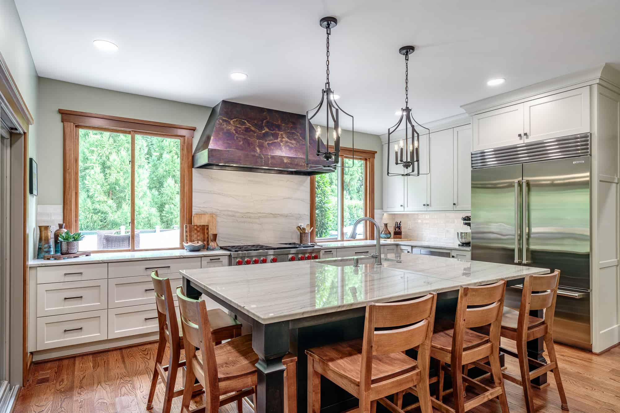 Kitchen renovation ICON Custom Builders Lake James NC